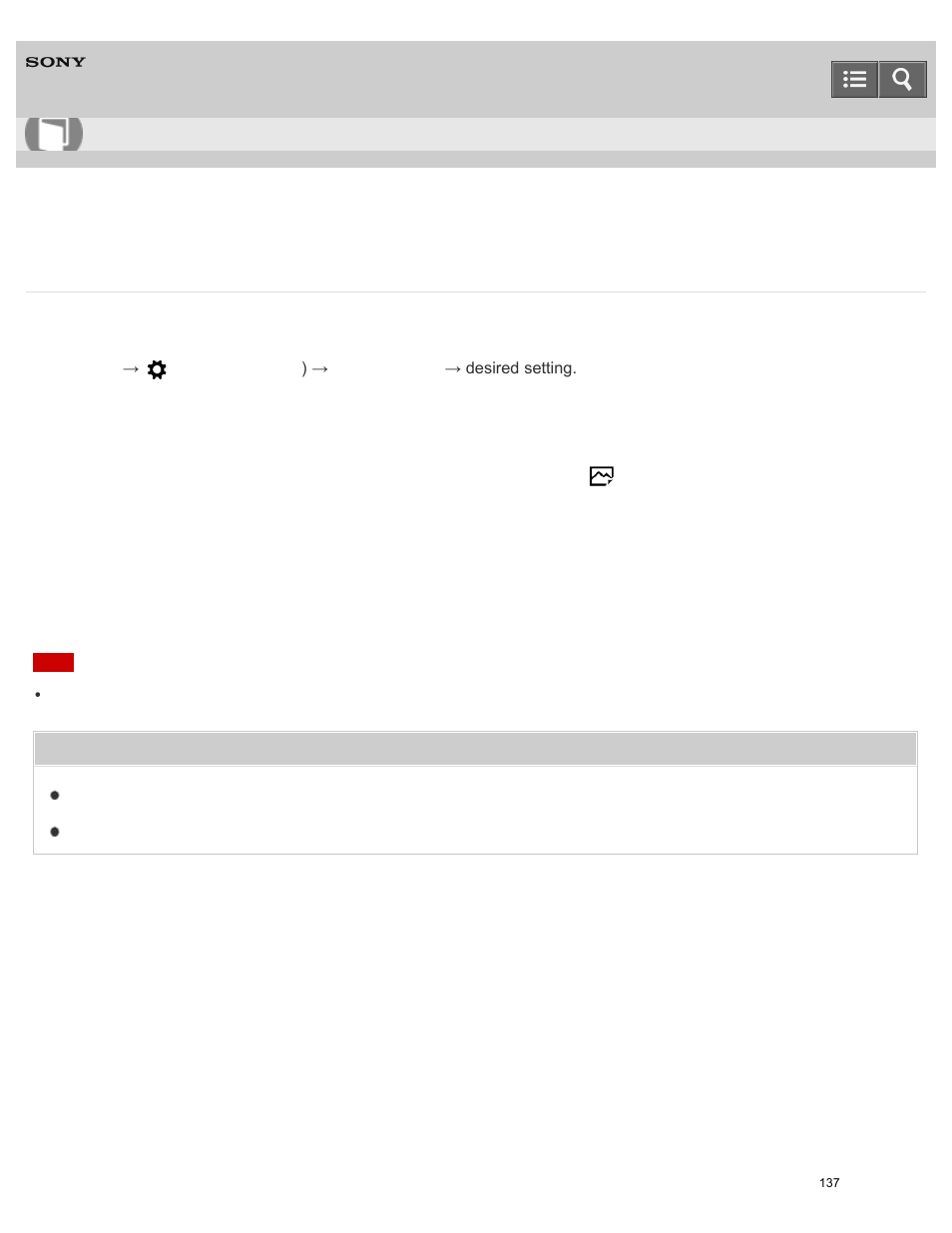 Zoom setting, You can select the zoom setting of the product, Help guide | Sony ILCE-5000 User Manual | Page 137 / 406
