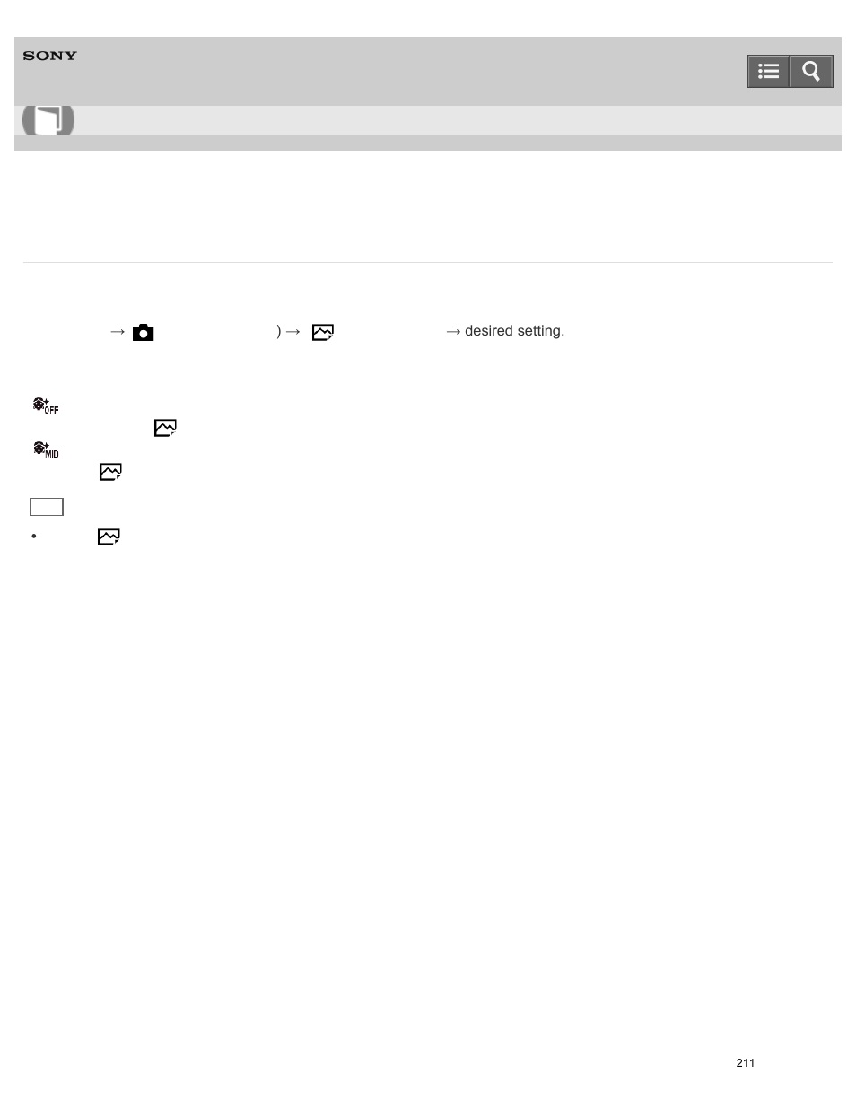 Soft skin effect (still image), Help guide | Sony ILCE-5000 User Manual | Page 211 / 406