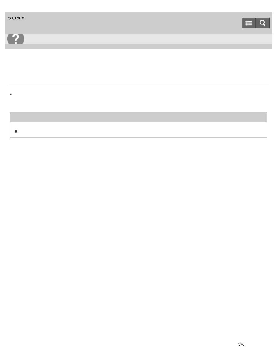The image was deleted by mistake, Help guide | Sony ILCE-5000 User Manual | Page 378 / 406