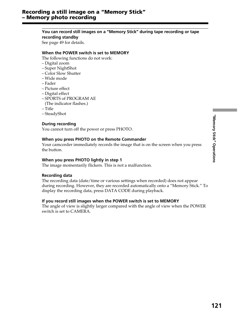 Sony DCR-PC105 User Manual | Page 121 / 240