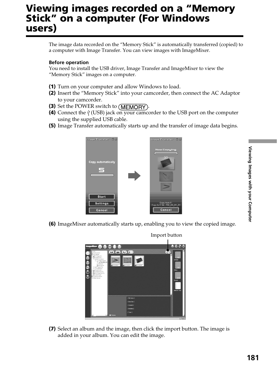 Sony DCR-PC105 User Manual | Page 181 / 240