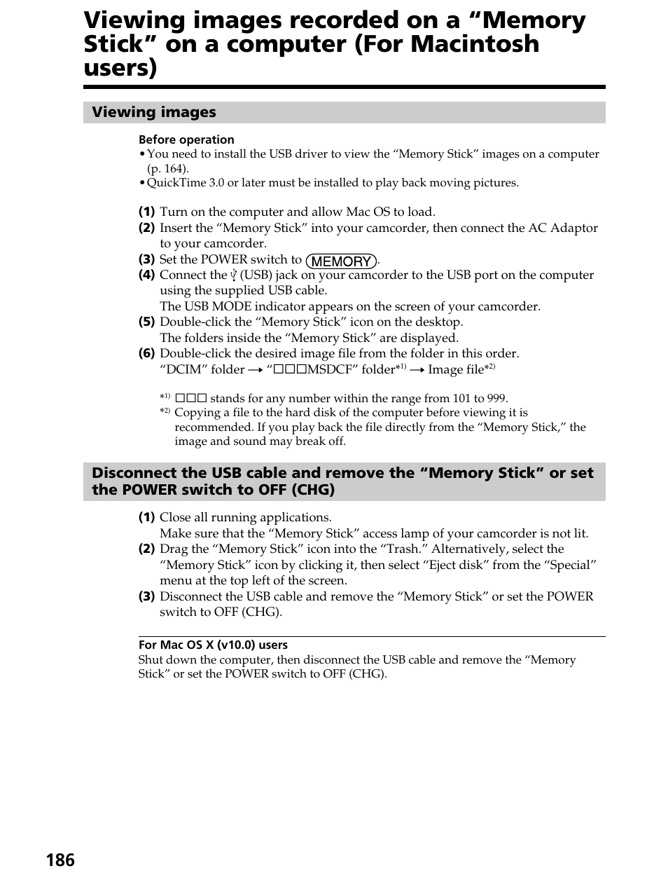 Sony DCR-PC105 User Manual | Page 186 / 240