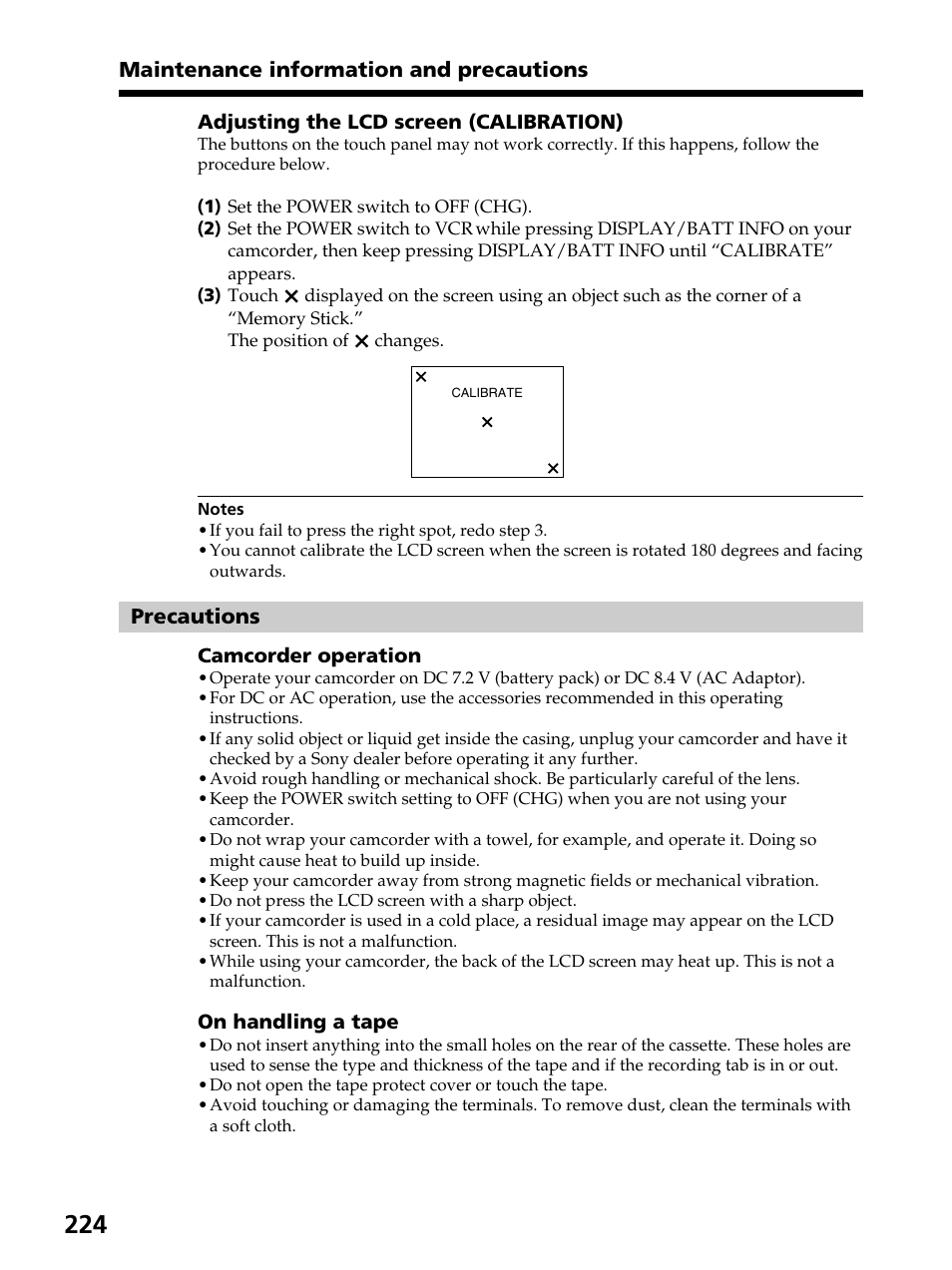 Sony DCR-PC105 User Manual | Page 224 / 240