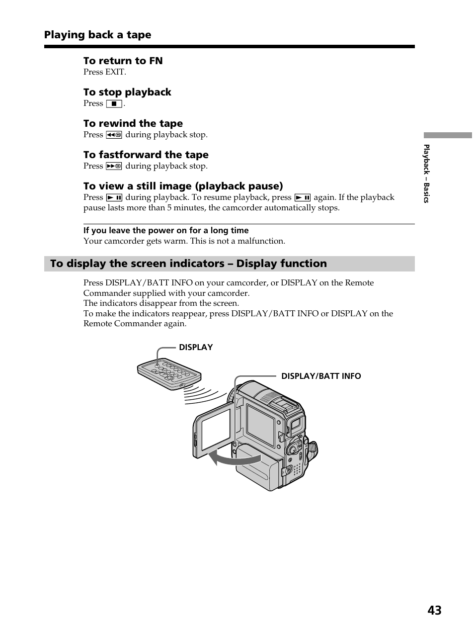 Sony DCR-PC105 User Manual | Page 43 / 240