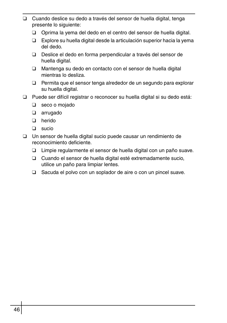 Sony VGN-BX563B User Manual | Page 46 / 64