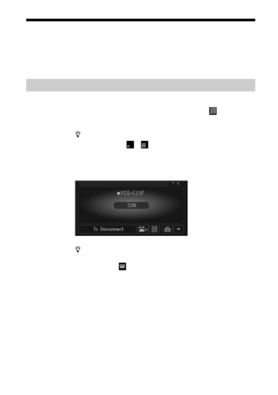 Connecting to the internet, Phone mode (pcwa-a100 only) | Sony PCWA-C100 User Manual | Page 34 / 48