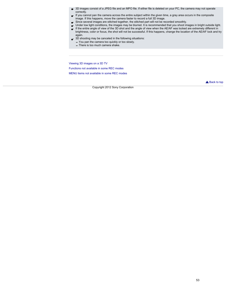 Sony DSC-HX30V User Manual | Page 62 / 276