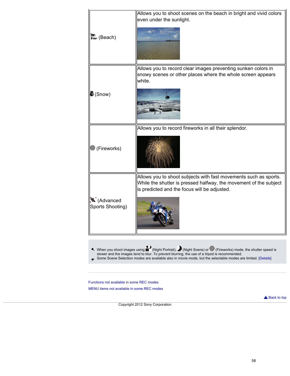 Sony DSC-HX30V User Manual | Page 67 / 276