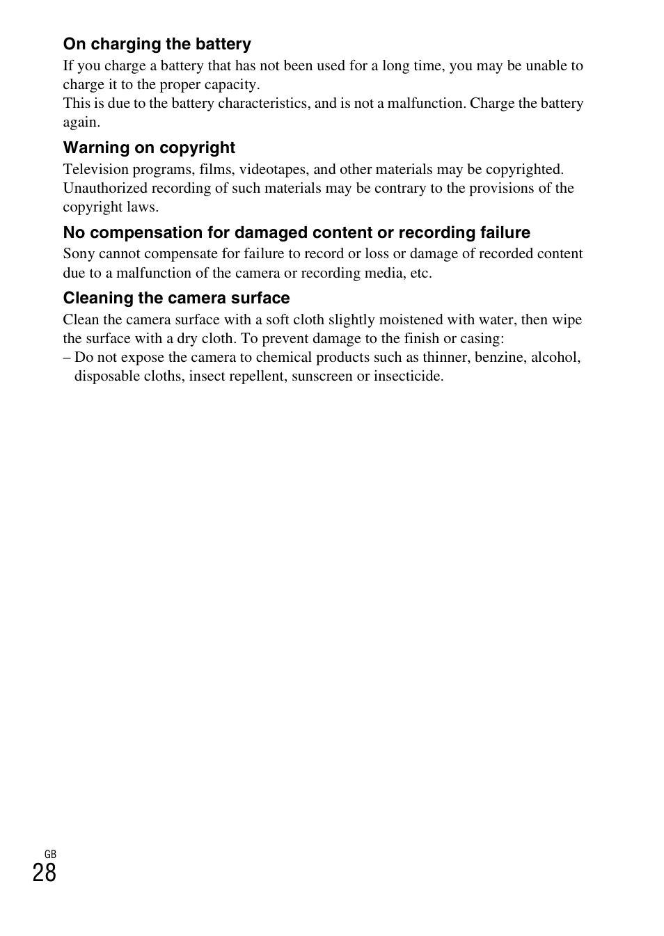 Sony DSC-WX50 User Manual | Page 28 / 64
