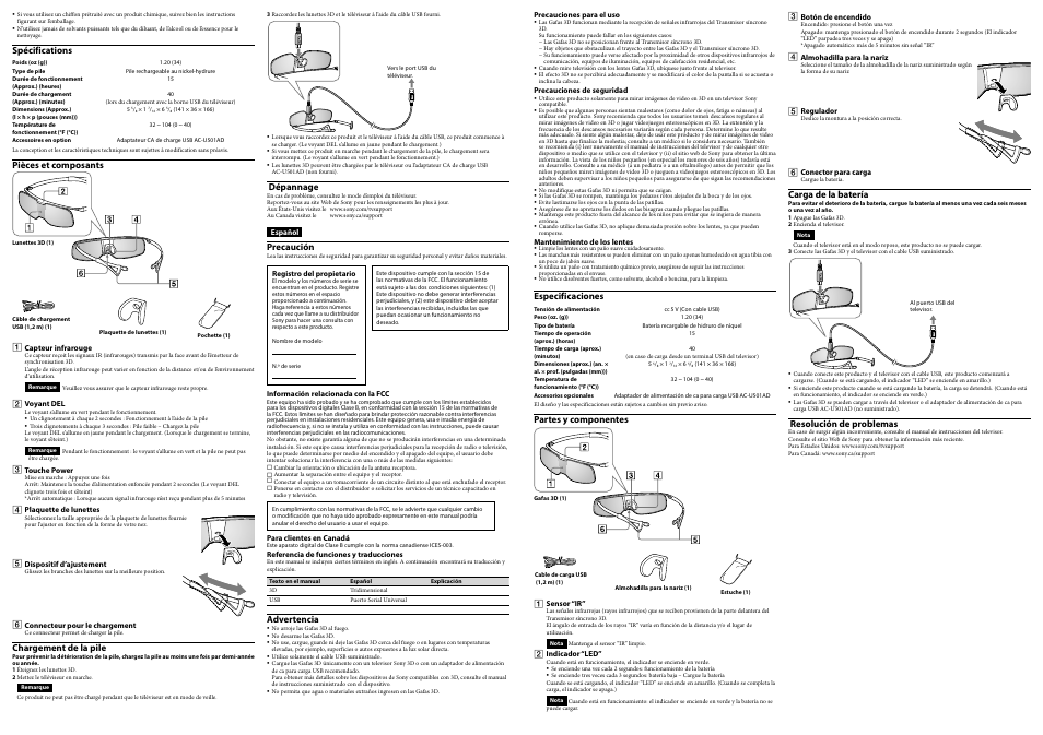 Sony TDG-BR750 User Manual | Page 2 / 2