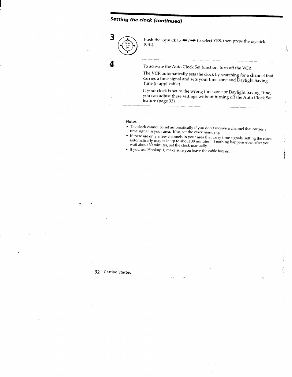 Notes | Sony SLV-788HF User Manual | Page 32 / 88