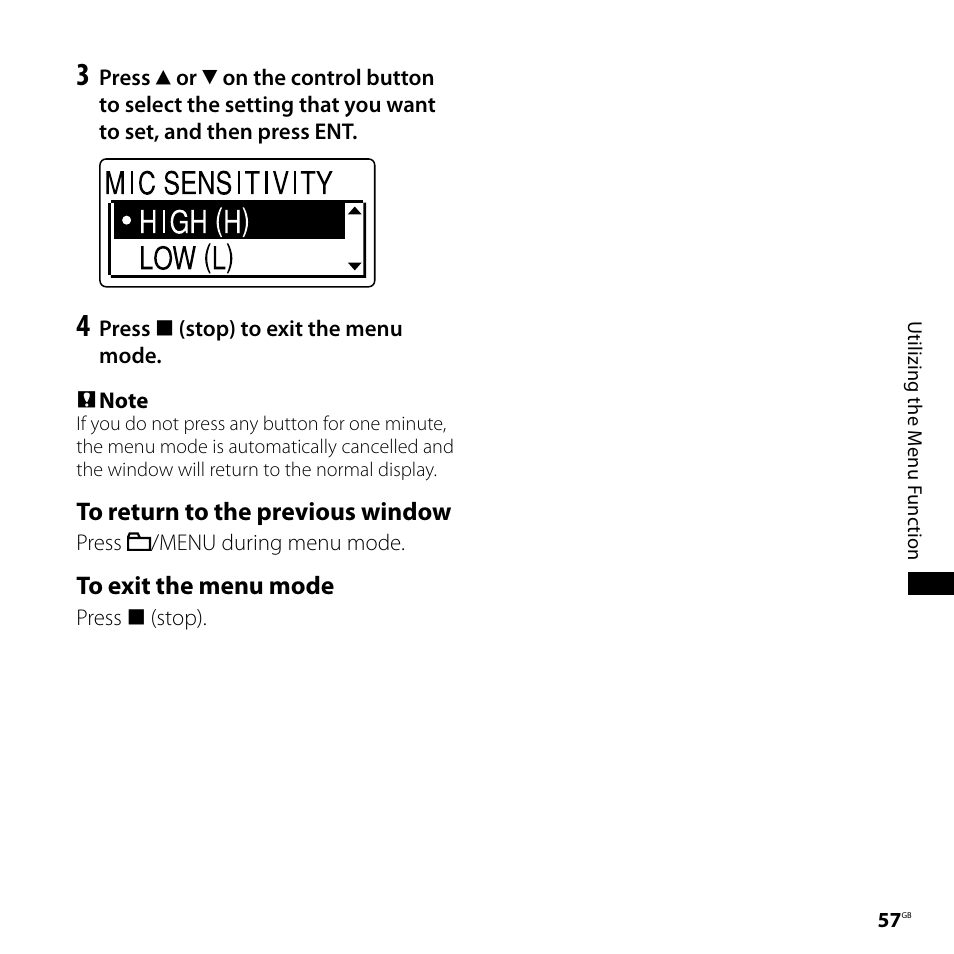 Sony ICD-UX71F User Manual | Page 57 / 112