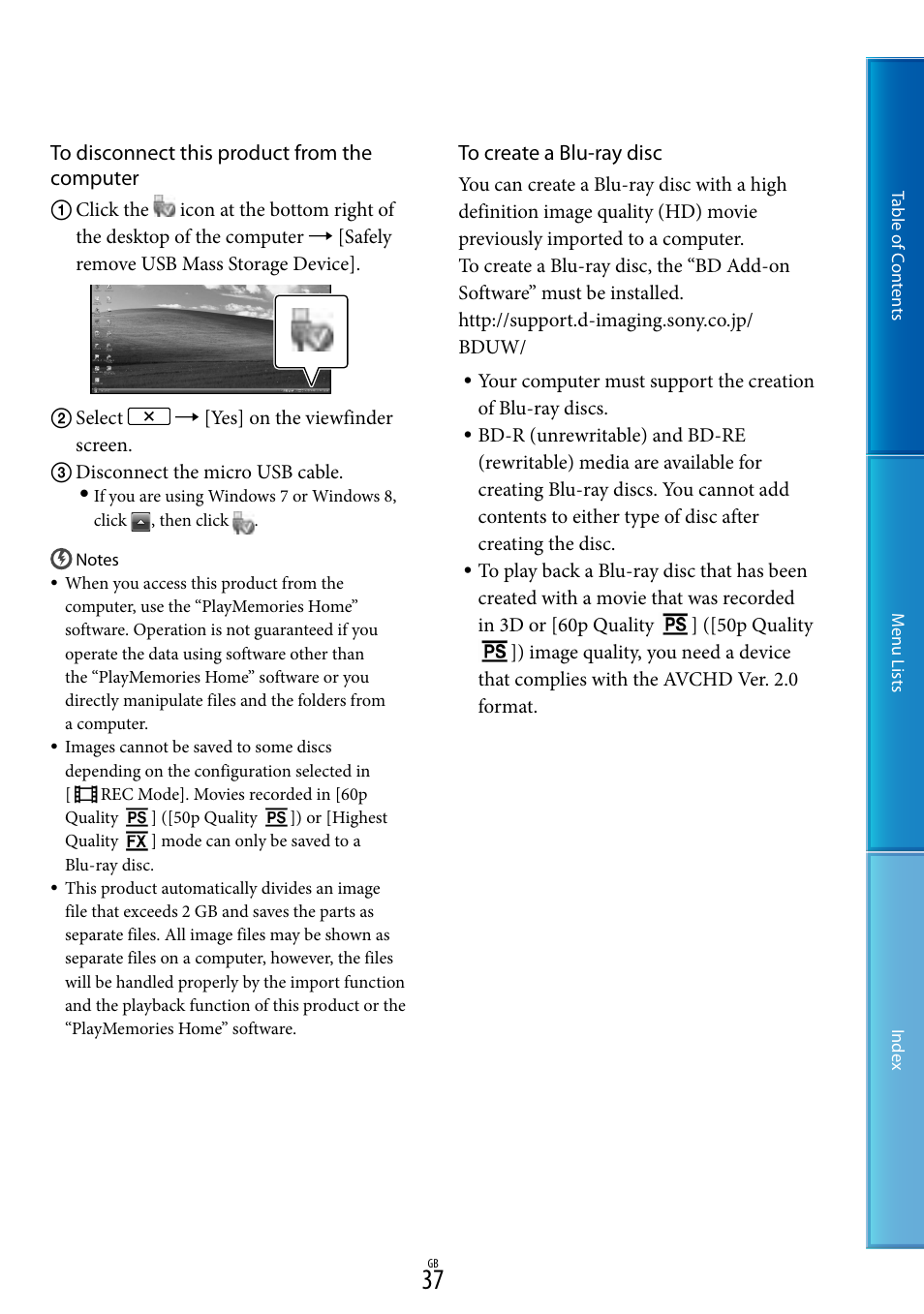 Sony DEV-50V User Manual | Page 37 / 90