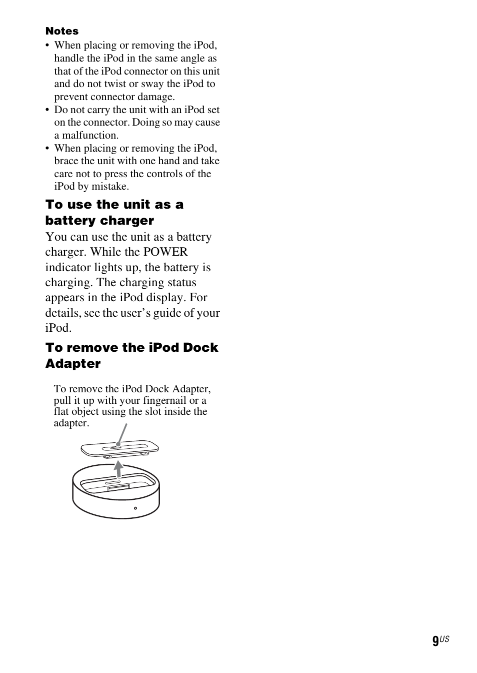 Sony DAV-HDX279W User Manual | Page 9 / 40