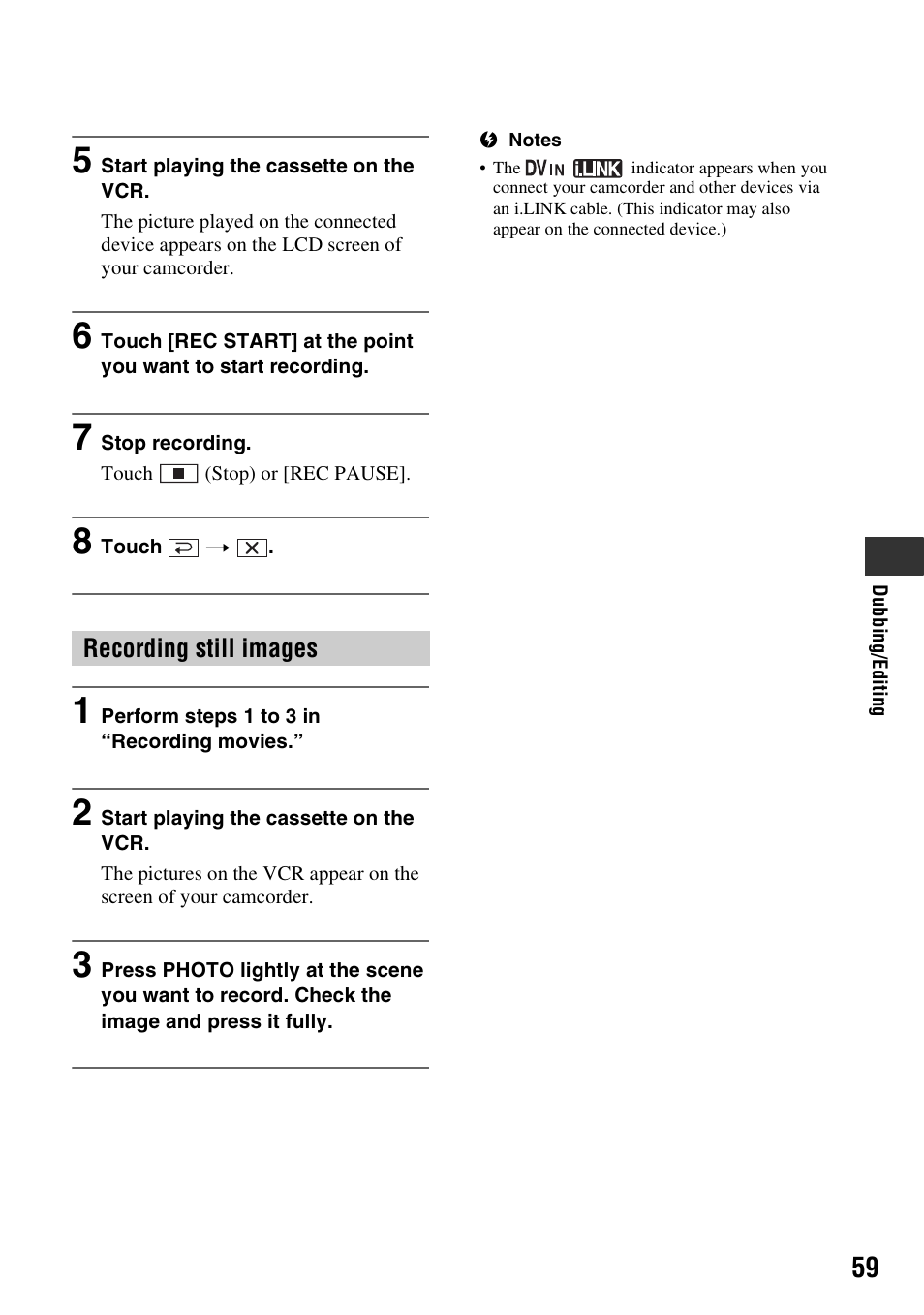 Sony DCR-HC62 User Manual | Page 59 / 116