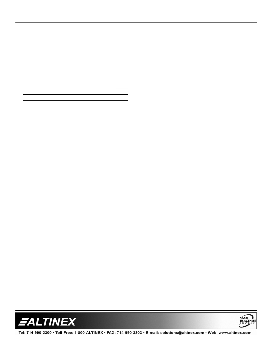 Multi-tasker | Altinex MULTI-TASKER MT109-102 User Manual | Page 10 / 26