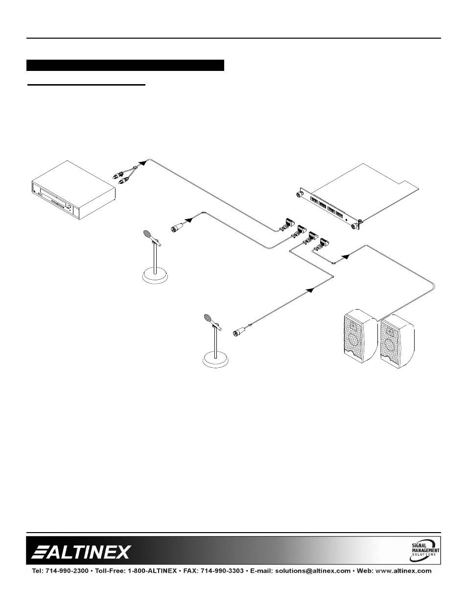 Multi-tasker | Altinex MULTI-TASKER MT109-102 User Manual | Page 6 / 26