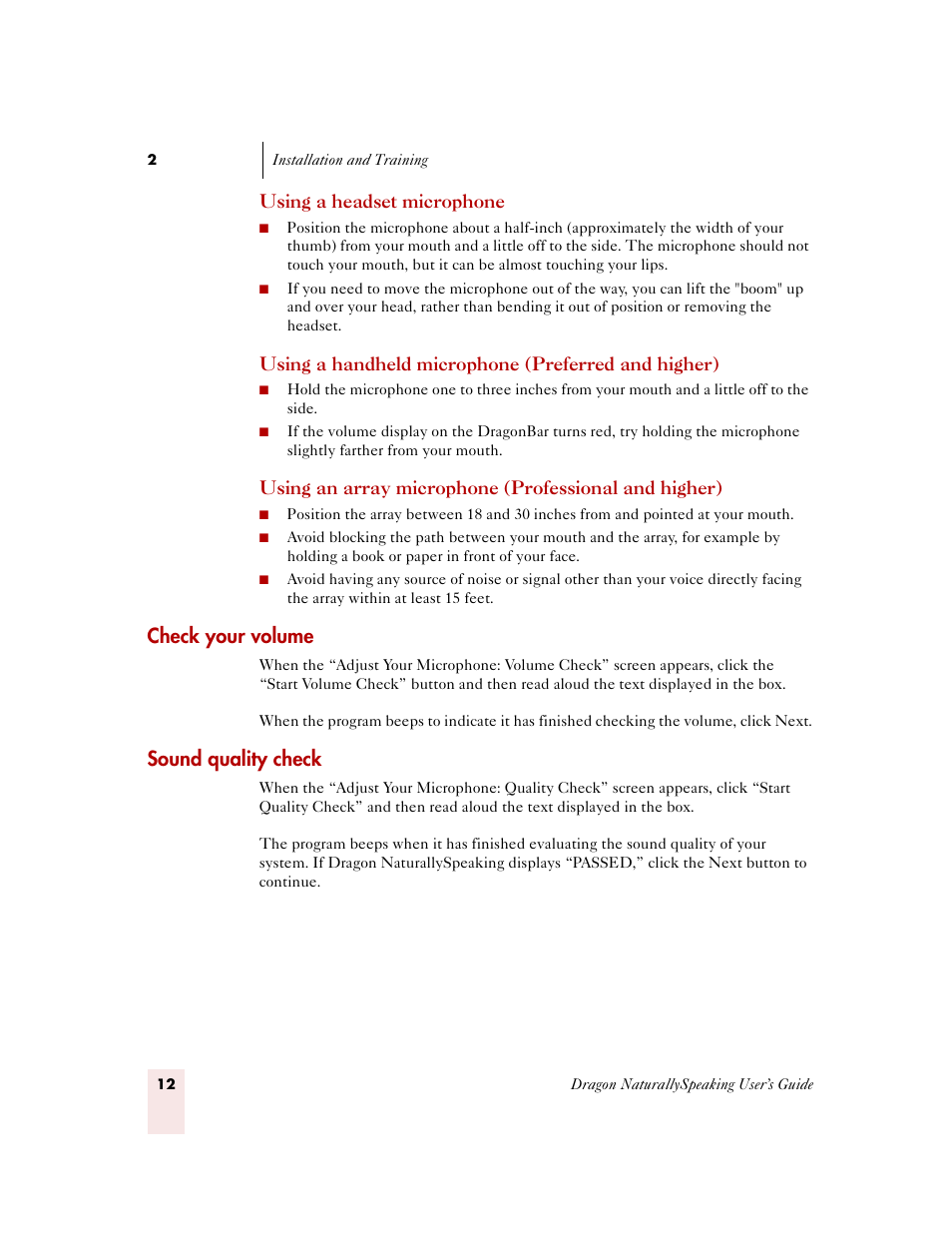 Check your volume, Sound quality check | Sony ICD-MS515VTP User Manual | Page 18 / 222
