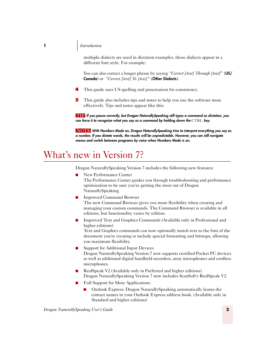 What’s new in version 7 | Sony ICD-MS515VTP User Manual | Page 9 / 222