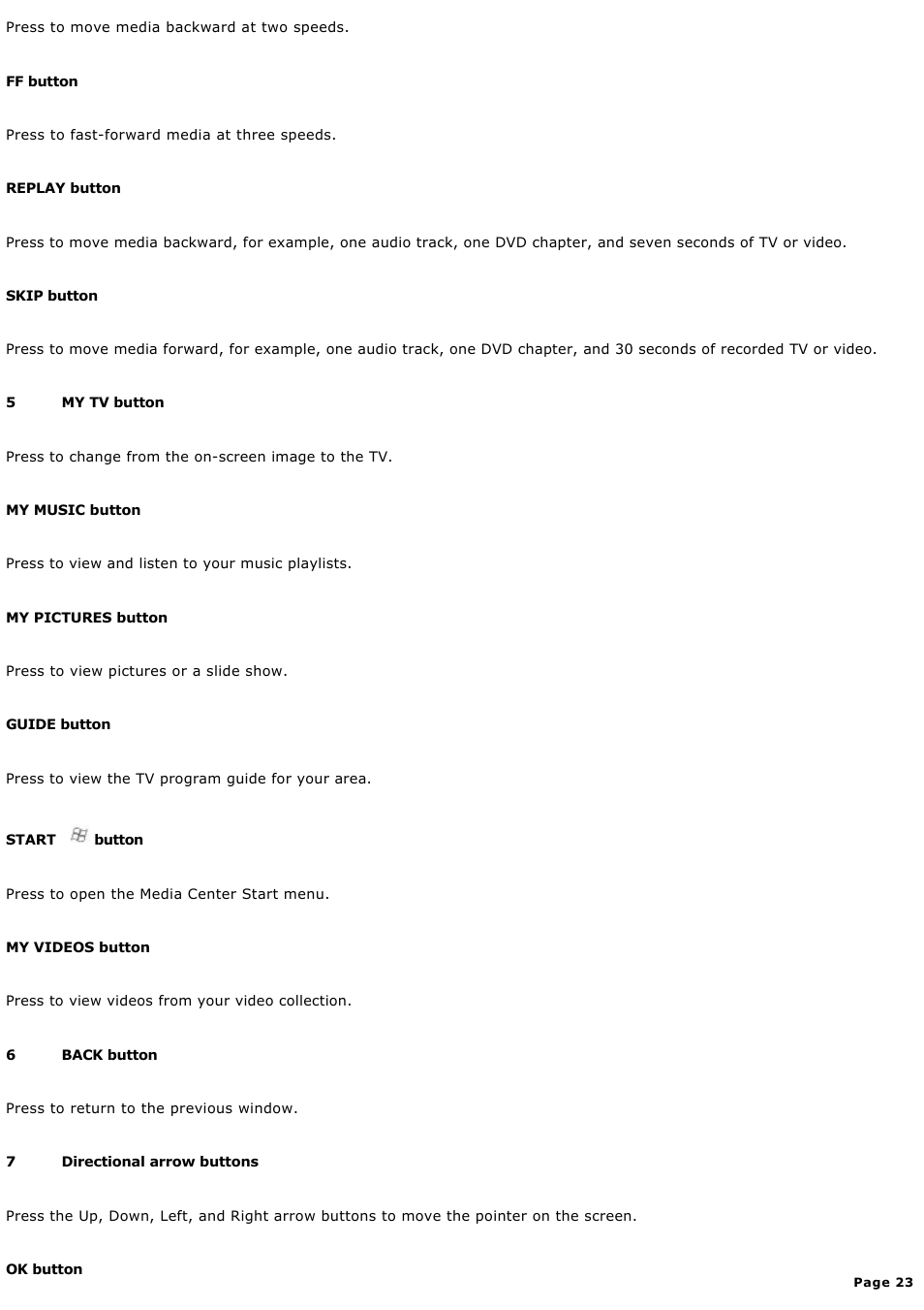 Sony VGC-RA718G User Manual | Page 23 / 262