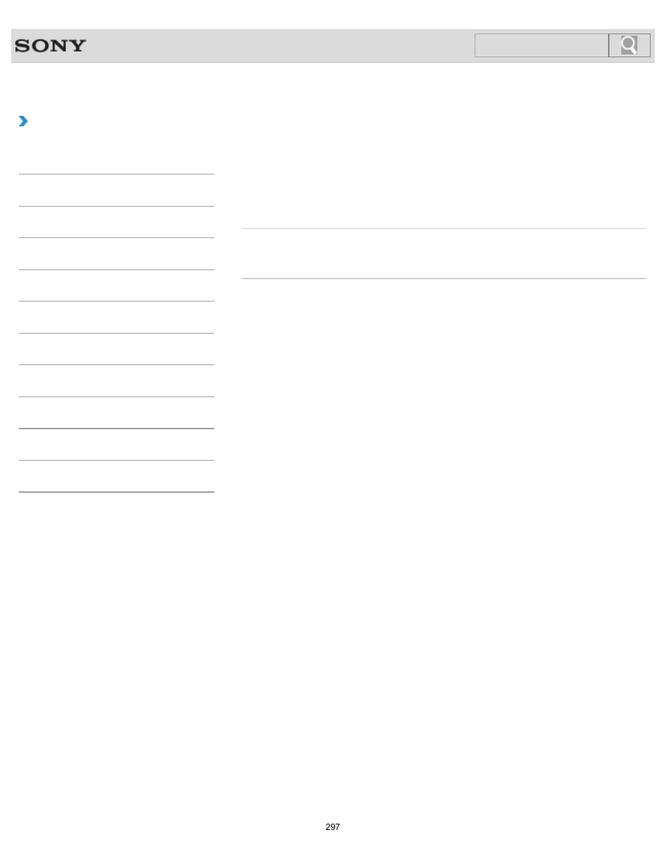 About the software license, How to use, Search | Sony SVJ2021BPXW User Manual | Page 297 / 398