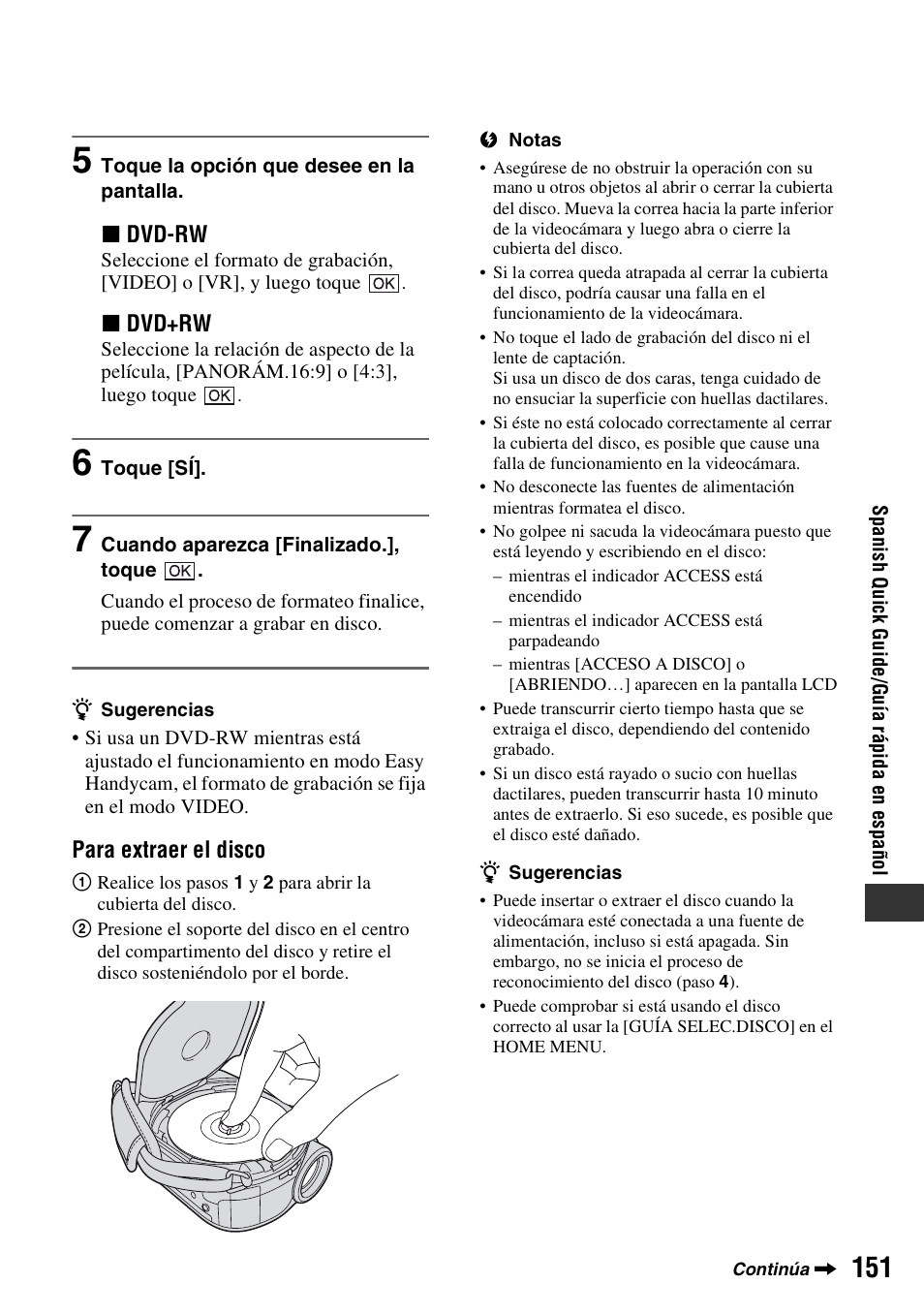 Sony DCR-DVD710 User Manual | Page 151 / 159
