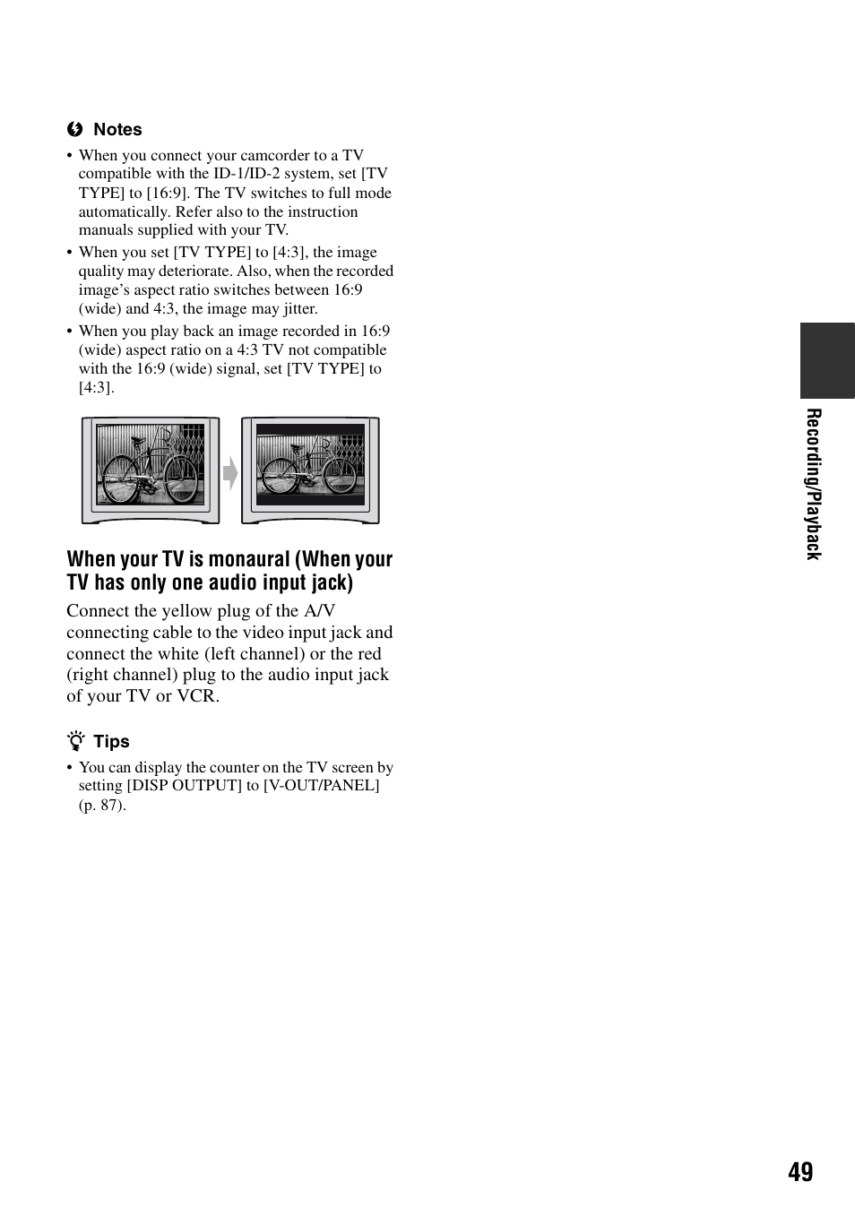 Sony DCR-DVD710 User Manual | Page 49 / 159