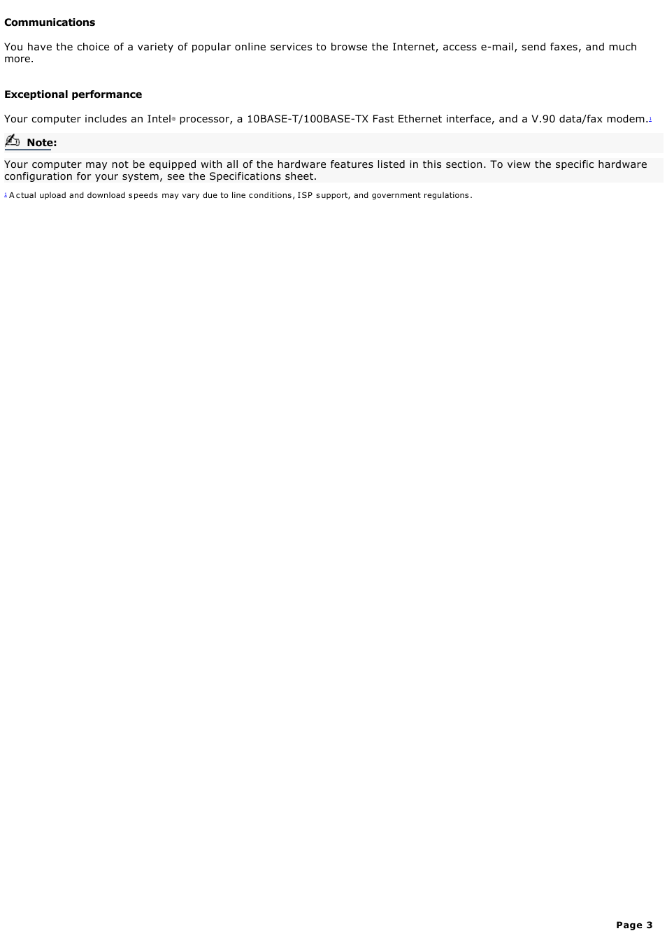 Sony PCV-RX650 User Manual | Page 3 / 88