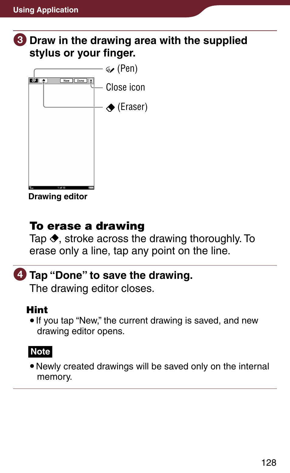 Sony PRS-900BC User Manual | Page 128 / 202