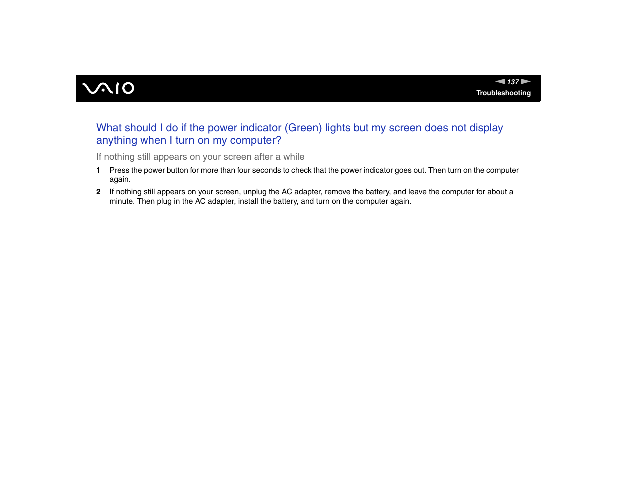 Sony VGN-FE570G User Manual | Page 137 / 194