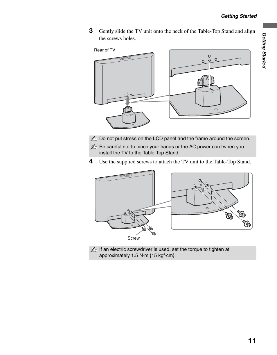 Sony KDL-37L4000 User Manual | Page 11 / 44
