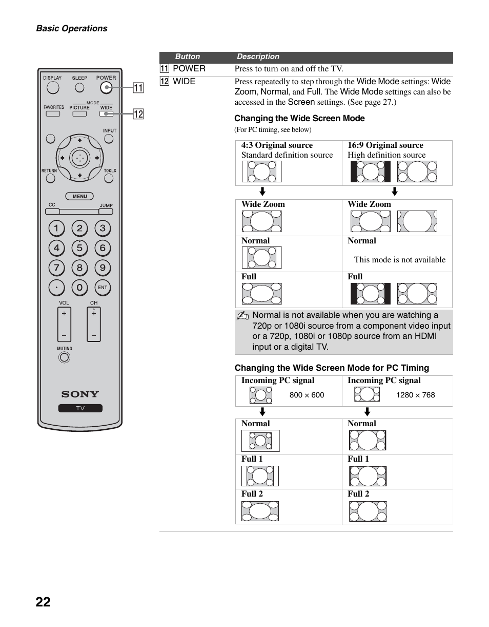 Sony KDL-37L4000 User Manual | Page 22 / 44