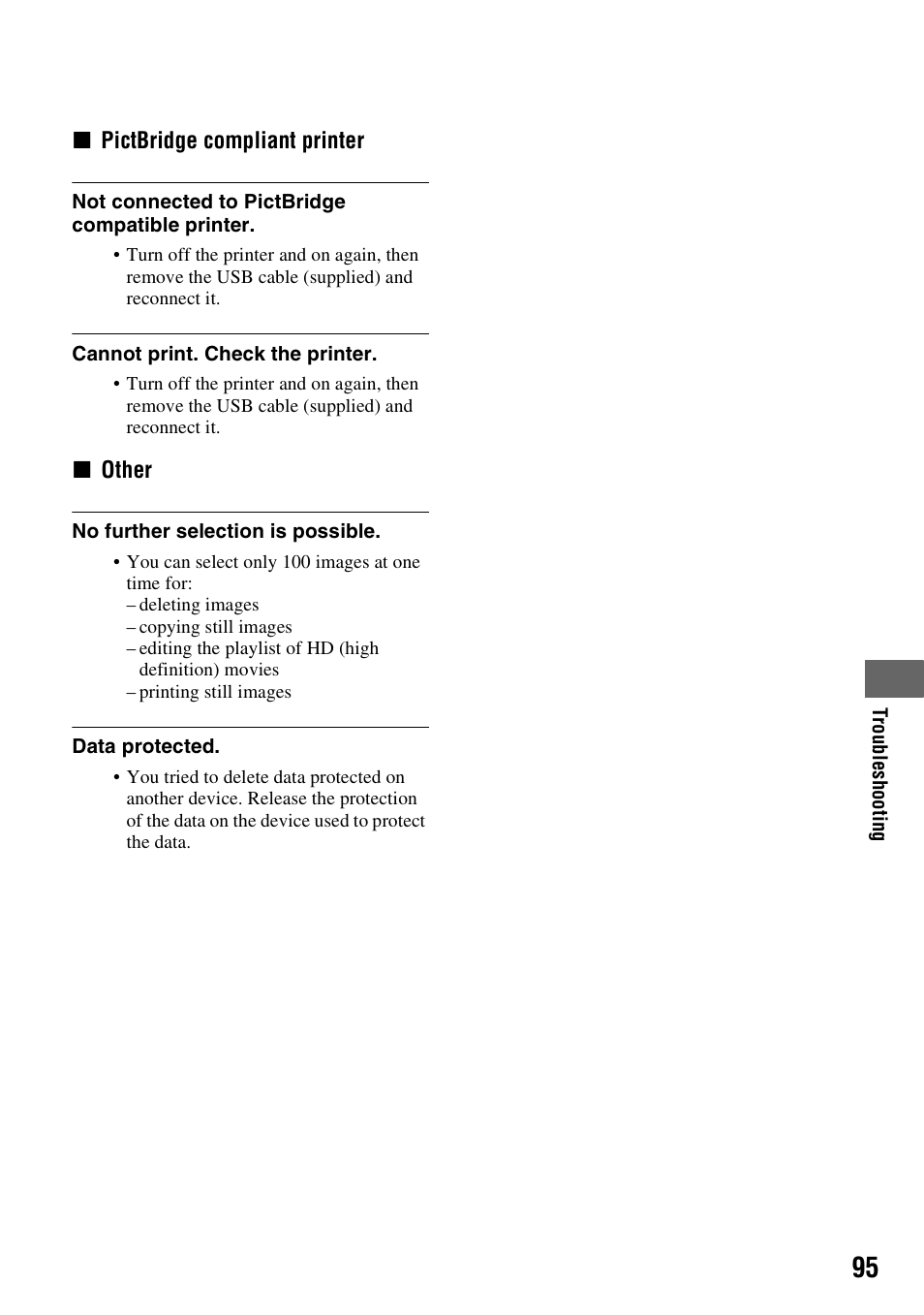 Sony HDR-SR5 User Manual | Page 95 / 118