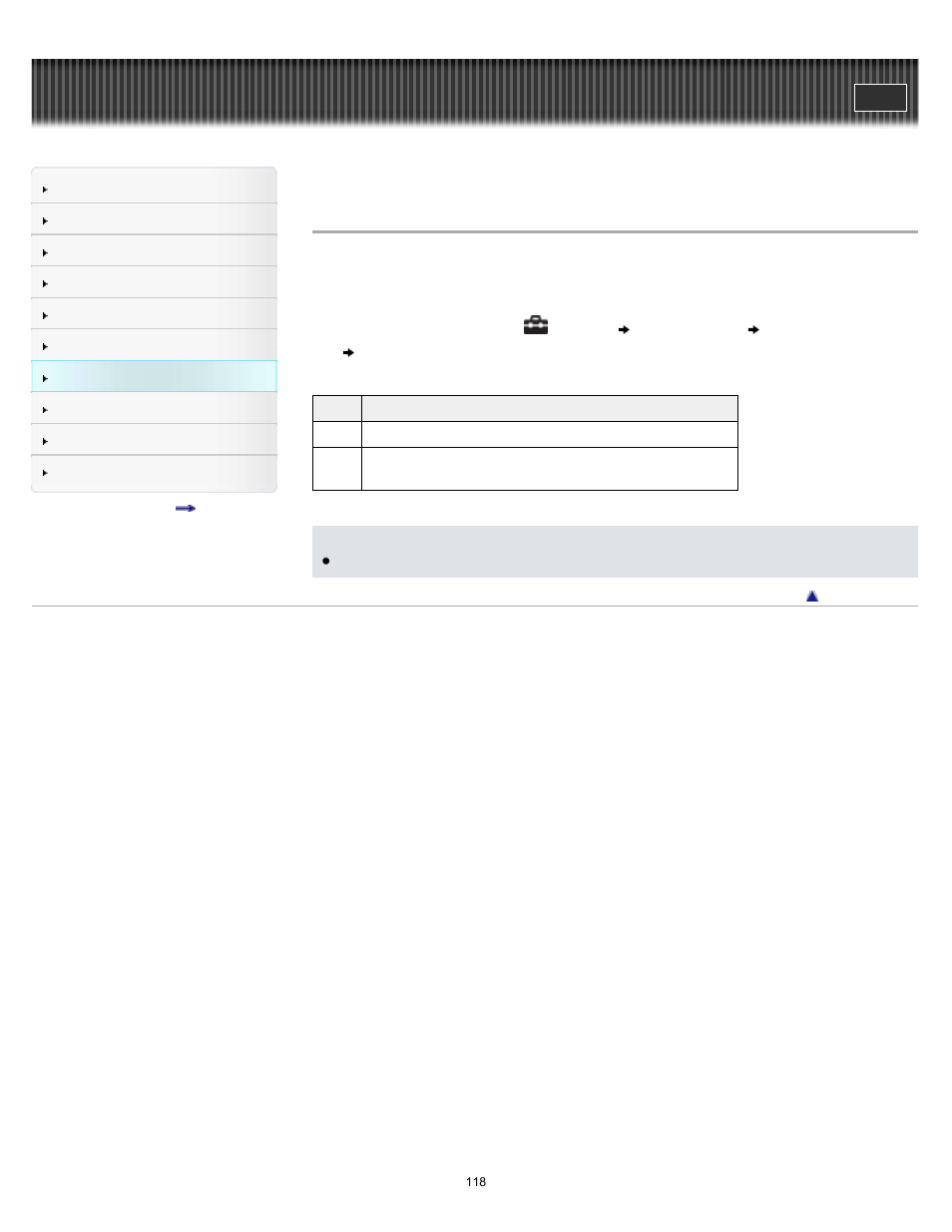 Adjusting the volume level [dynamic normalizer | Sony NWZ-E375 User Manual | Page 118 / 166