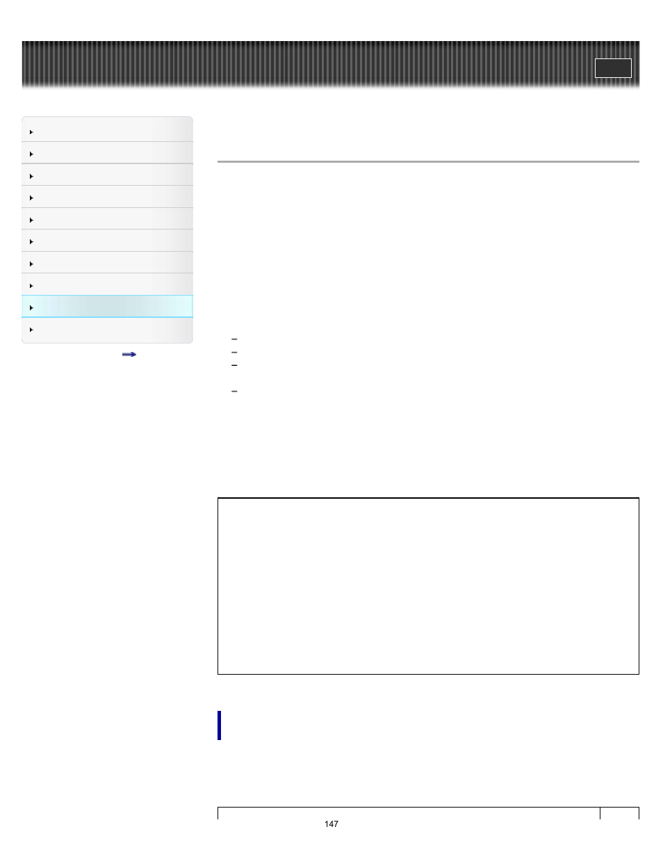 Important product information | Sony NWZ-E375 User Manual | Page 147 / 166