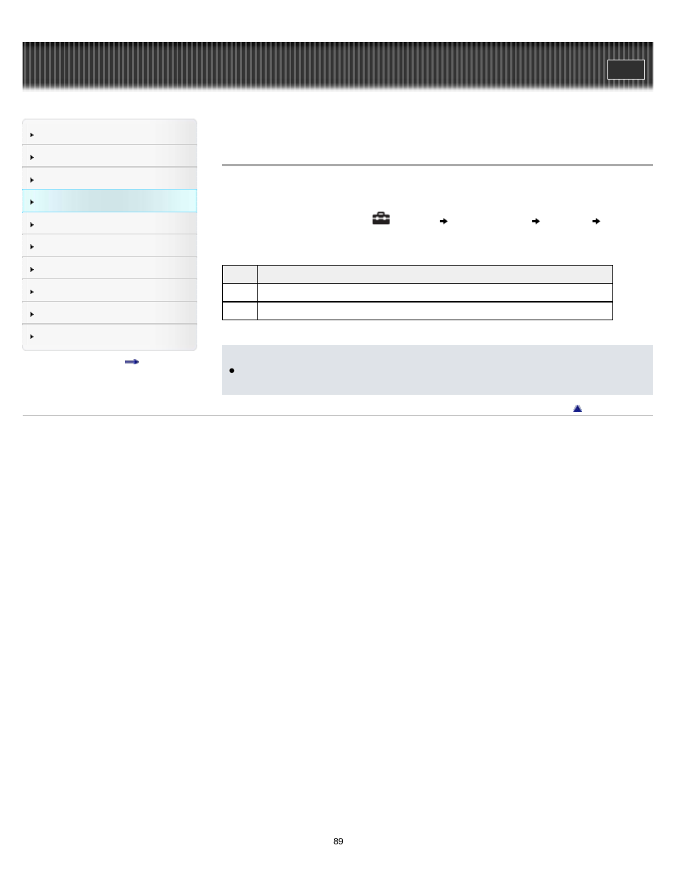 Setting the display of the photo screen [display, Details | Sony NWZ-E375 User Manual | Page 89 / 166
