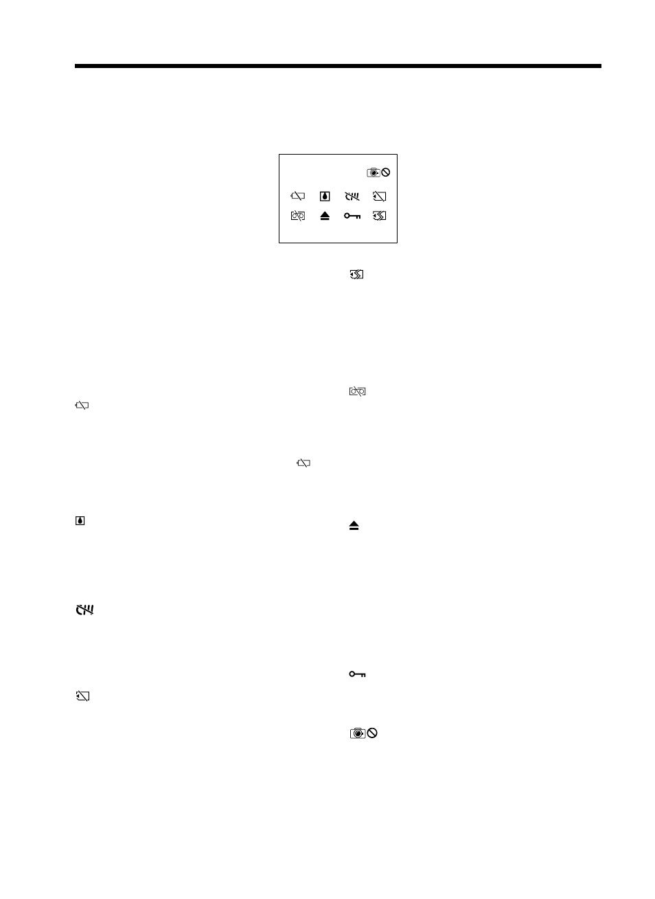 Warning indicators and messages, Warning indicators | Sony DCR-TRV25 User Manual | Page 192 / 220