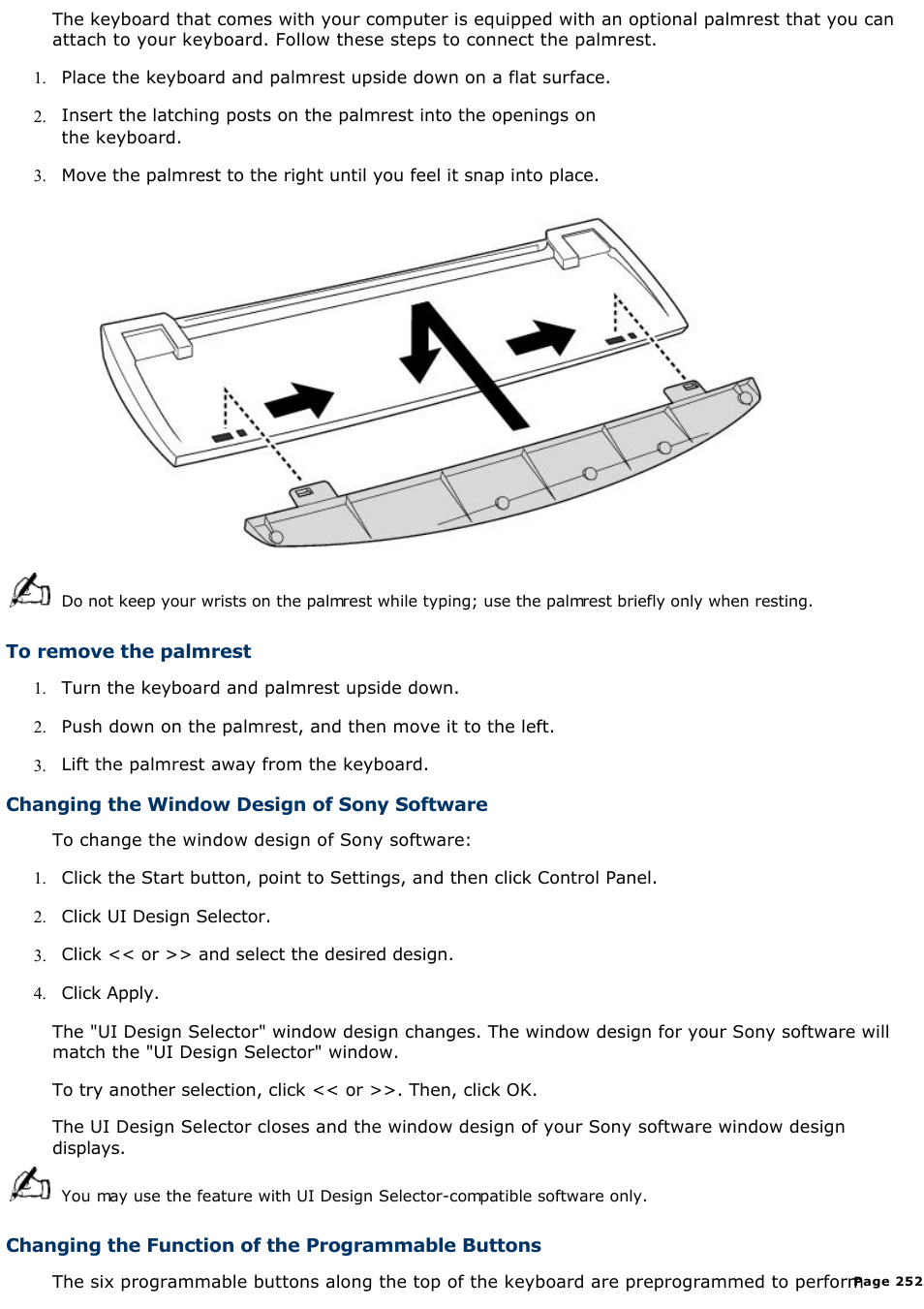 Sony PCV-R538DS User Manual | Page 252 / 586