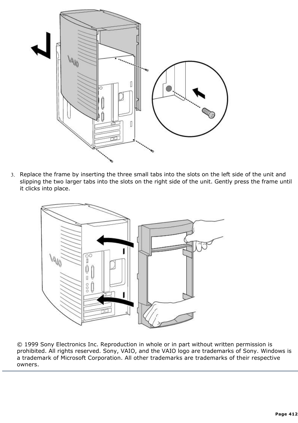 Sony PCV-R538DS User Manual | Page 412 / 586