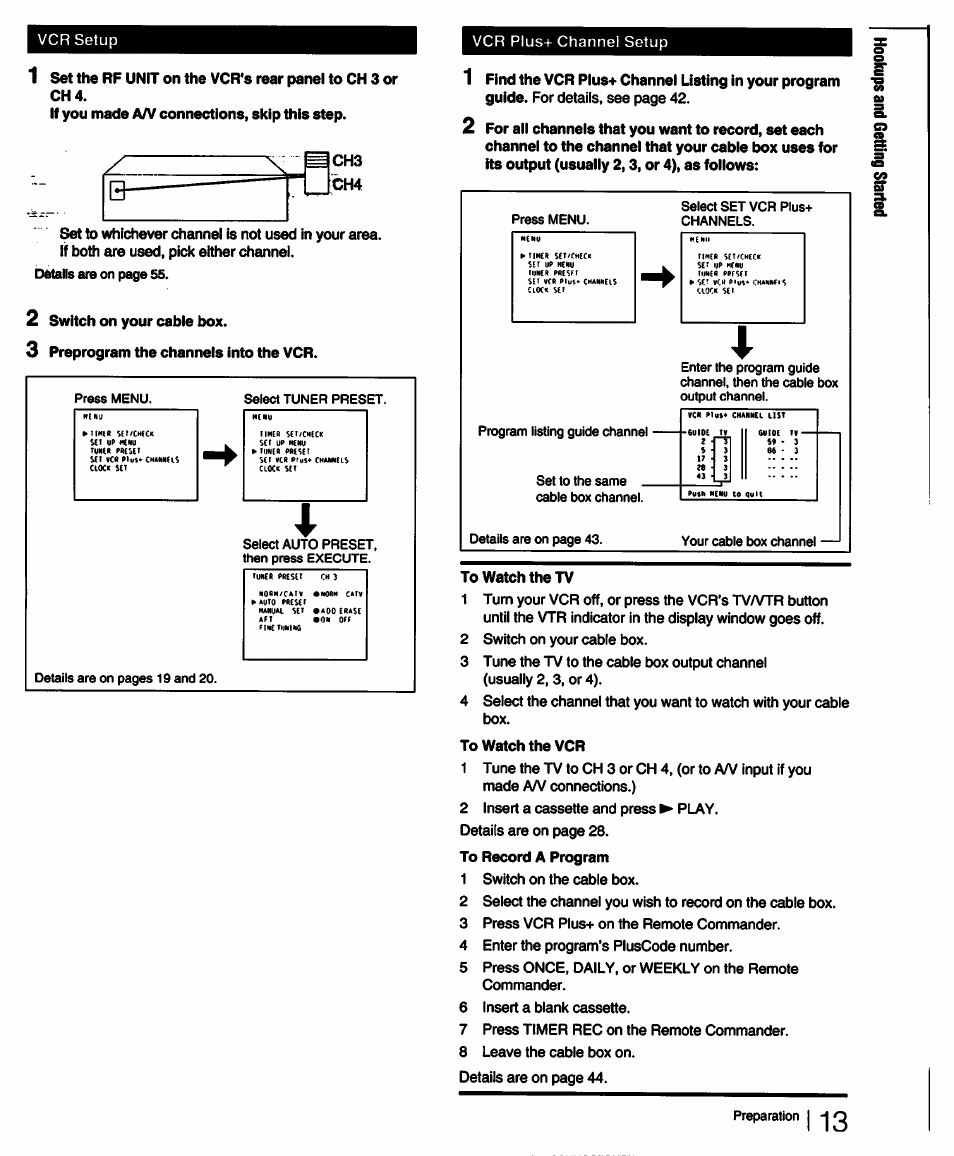 Sony SLV-750HF User Manual | Page 13 / 66