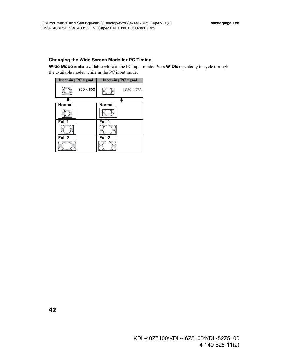 Sony KDL-52Z5100 User Manual | Page 42 / 48