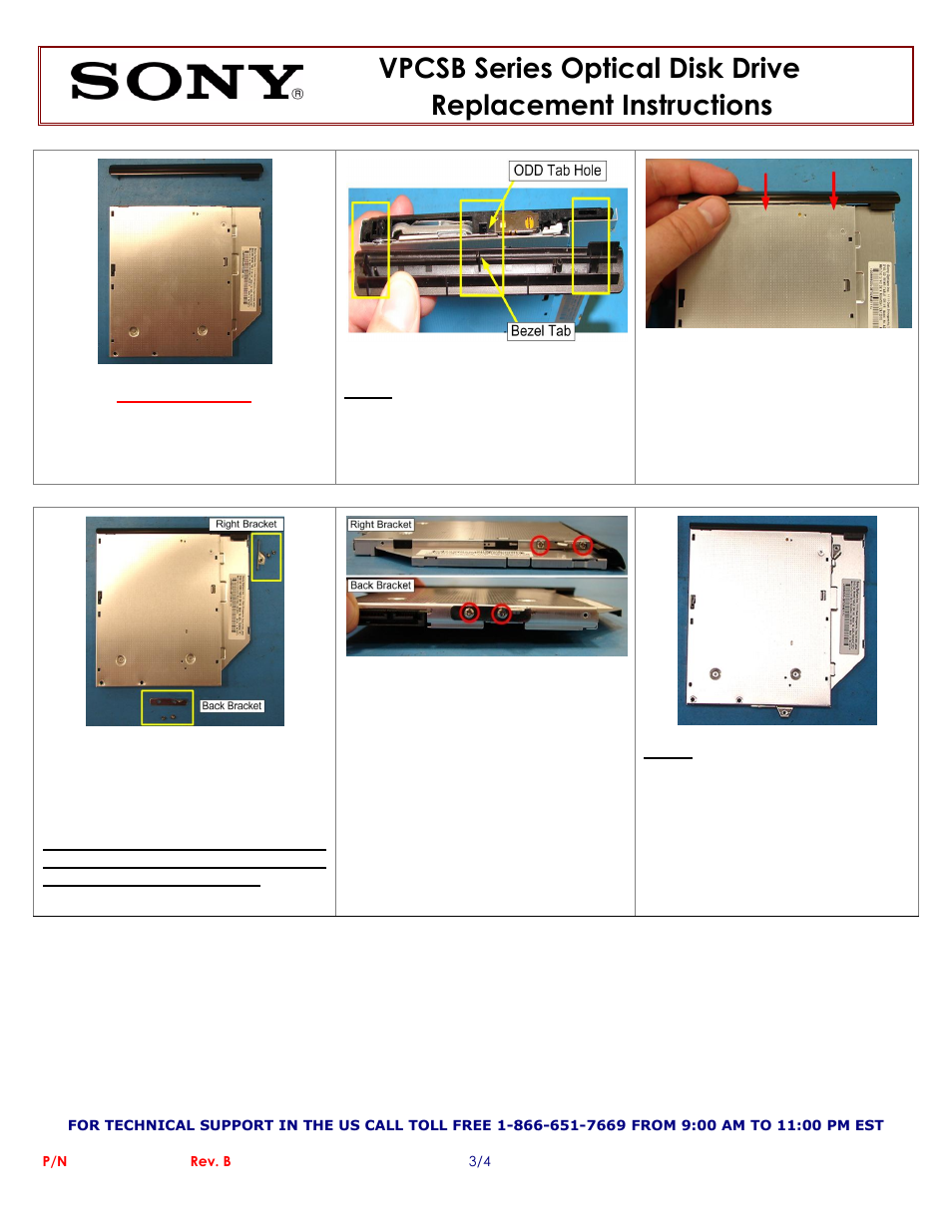 Drivedrive | Sony VPCSB11FX User Manual | Page 3 / 4