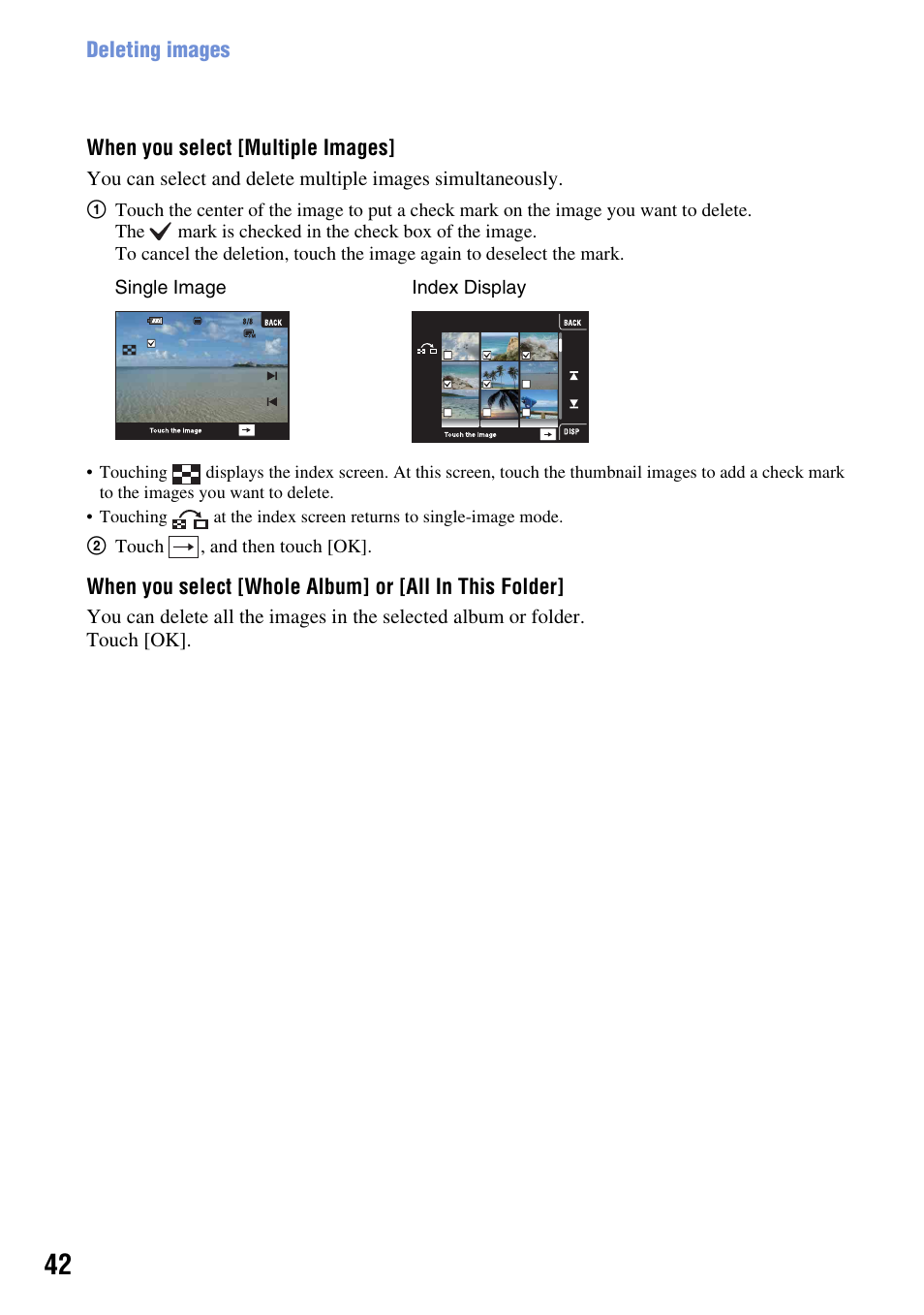 Sony DSC-T2 User Manual | Page 42 / 131