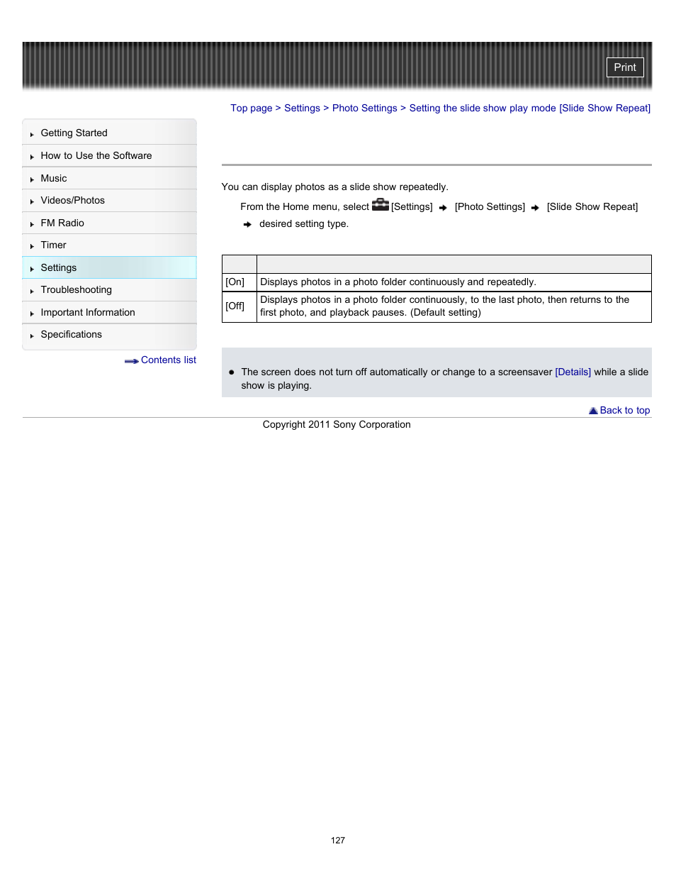 Sony NWZ-E364BLK User Manual | Page 127 / 172