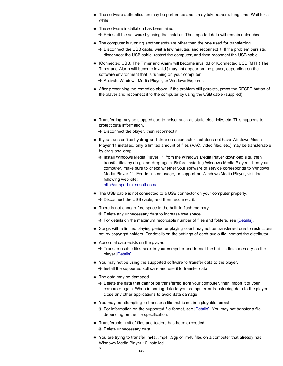 Sony NWZ-E364BLK User Manual | Page 142 / 172