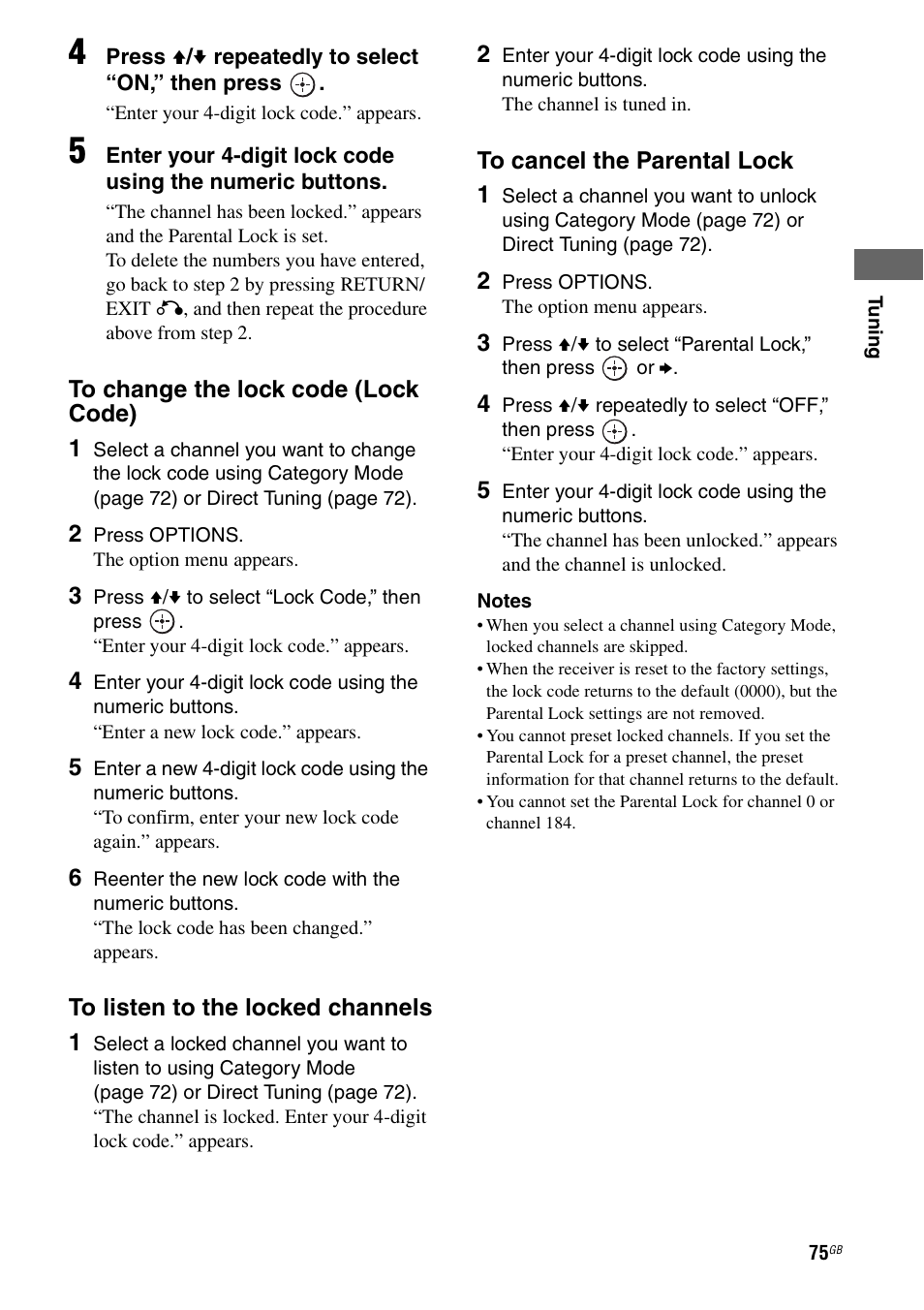 Sony STR-DA6400ES User Manual | Page 75 / 175