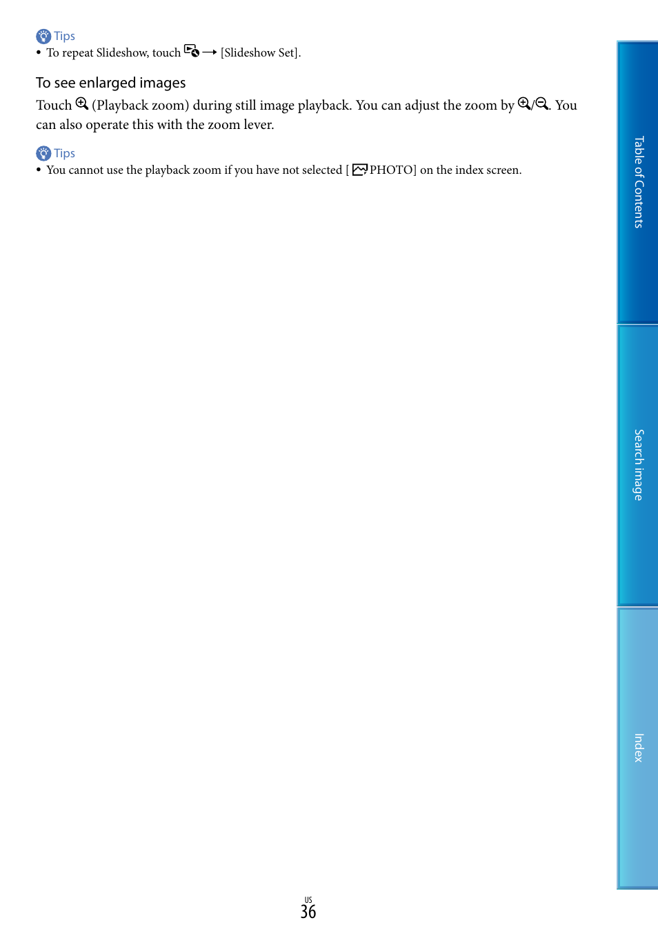 Sony NEX-VG30H User Manual | Page 36 / 116