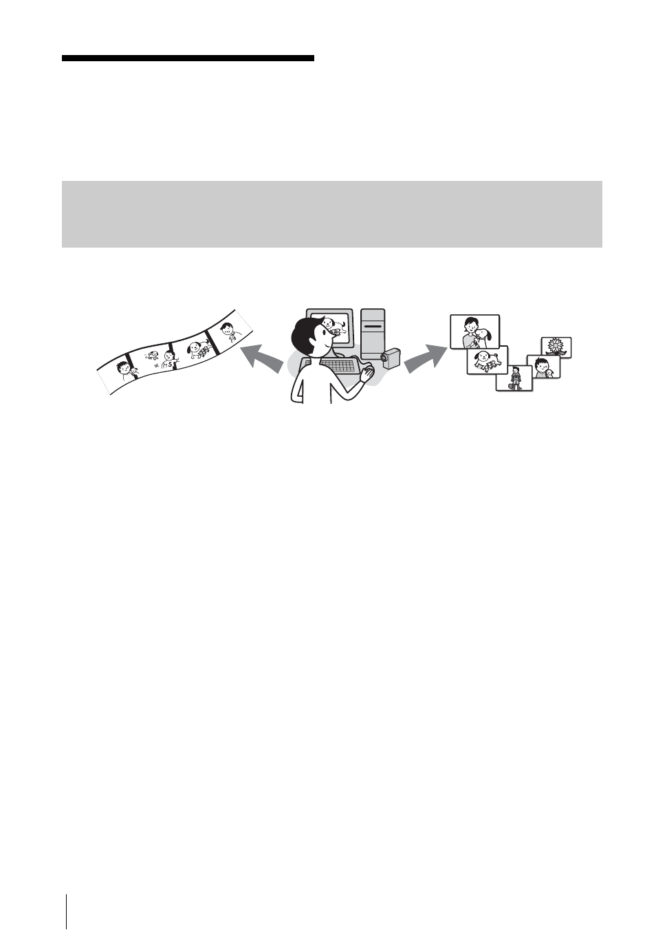 Connecting to a windows computer, Introduction to editing pictures on a computer, Features | Sony DCR-PC350 User Manual | Page 6 / 44