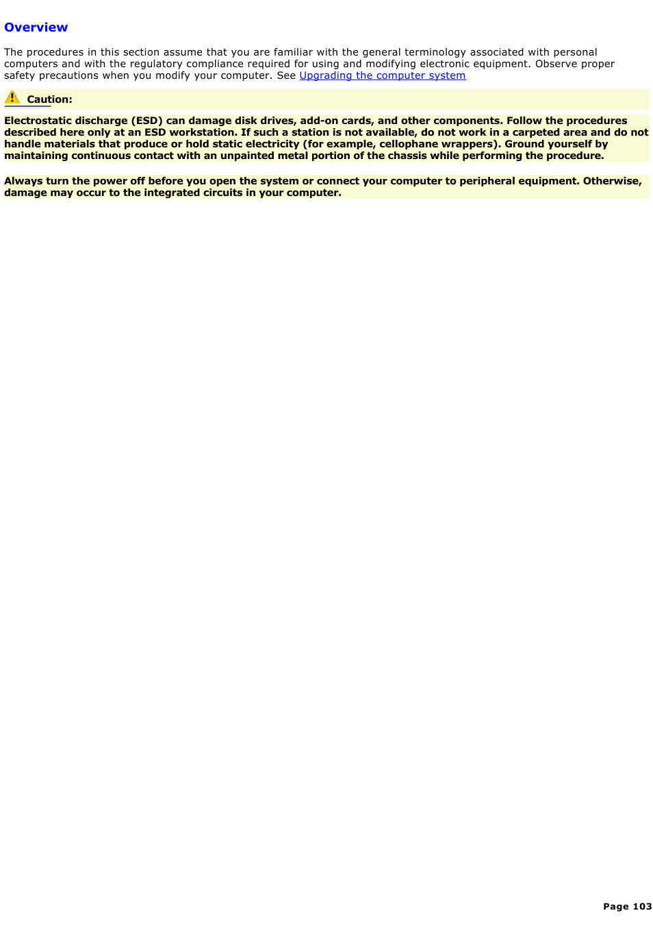 Overview | Sony PCV-MXS10 User Manual | Page 103 / 112