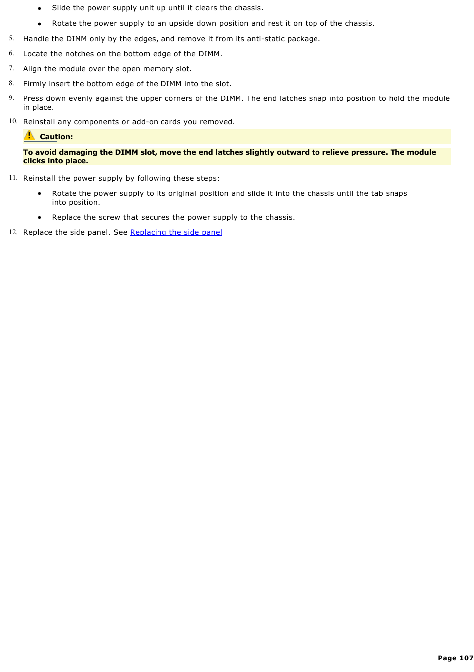 Sony PCV-MXS10 User Manual | Page 107 / 112